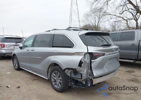 2025 Toyota Sienna Xle из США, поврежденный, VIN 5TDYSKFC6SS165125